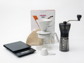 Premium V60 Kit: Hario V60 kit, Hario Mini Mill grinder, Hario V60 drip scale